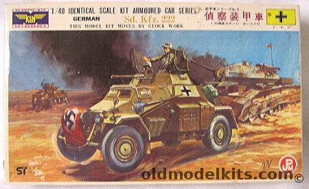 KSN Midori 1/40 German Sd. Kfz. 222  Motorized, 150-013 plastic model kit
